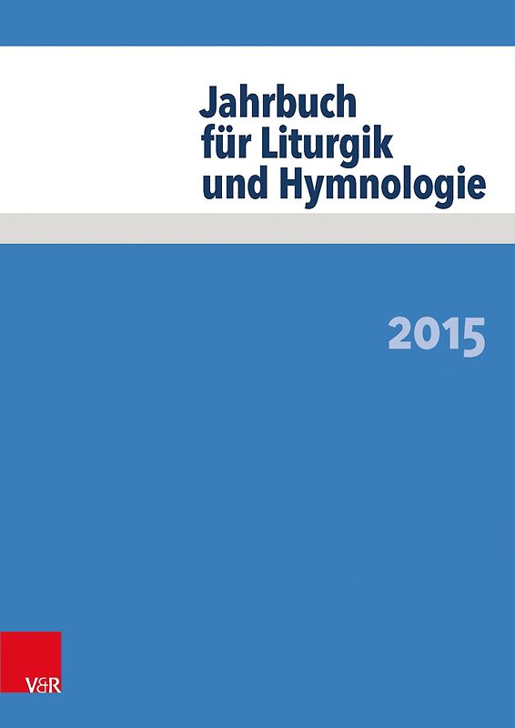 Jahrbuch für Liturgik und Hymnologie