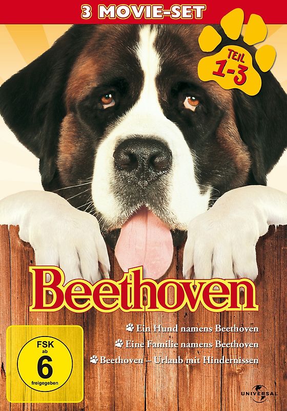 Ein Hund namens Beethoven 1-3 Box DVD