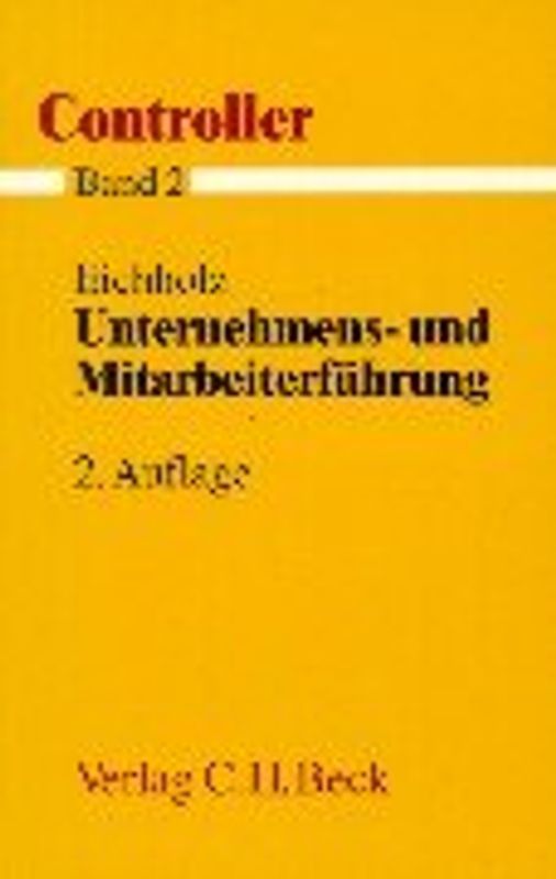 Controller  Gesamtwerk in 7 Bänden / Unternehmens- und Mitarbeiterführung