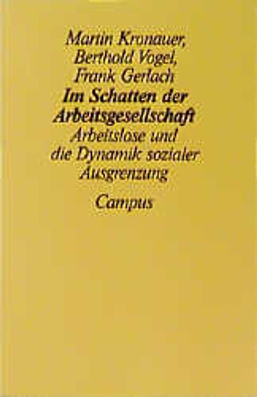 Im Schatten der Arbeitsgesellschaft