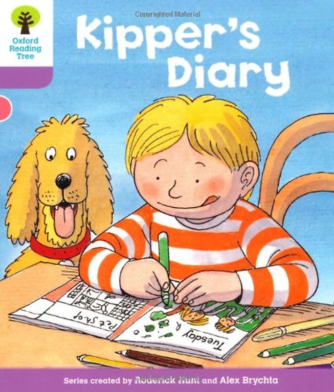 Oxford Reading Tree Stage 1+: First Sentences: Kipper's Diar - Hunt, Roderick