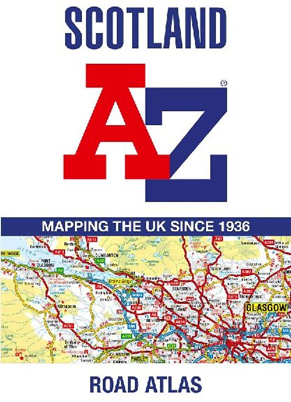 Scotland A-Z Road Atlas