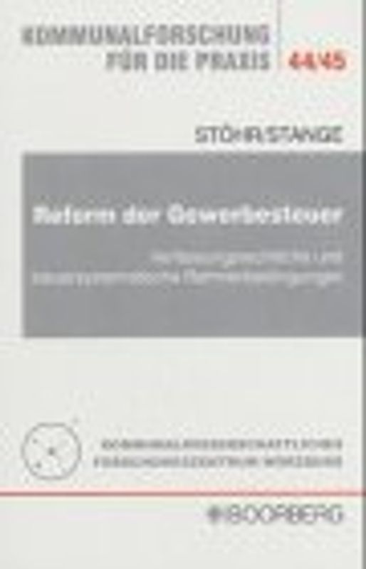 Reform der Gewerbesteuer