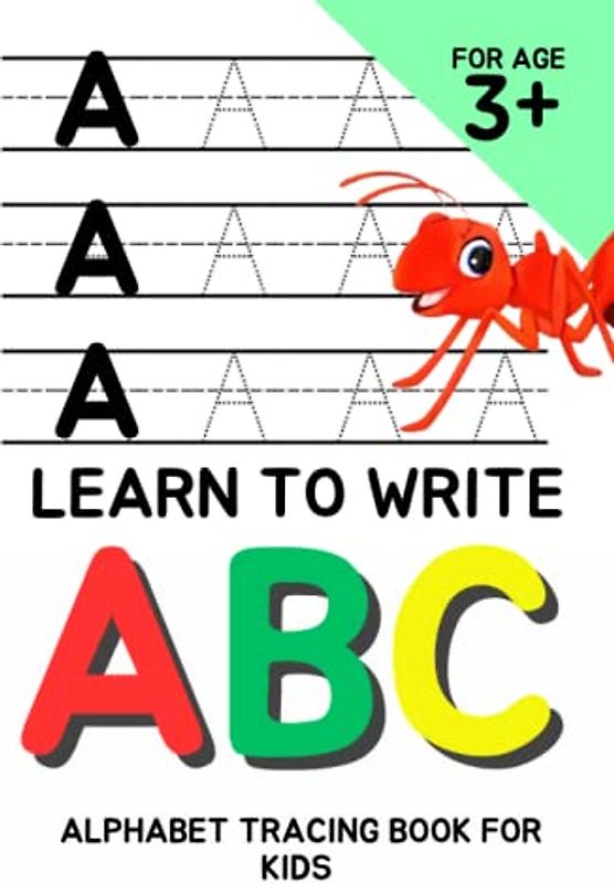 Learn to Write ABC: Alphabet Tracing Book for Kids