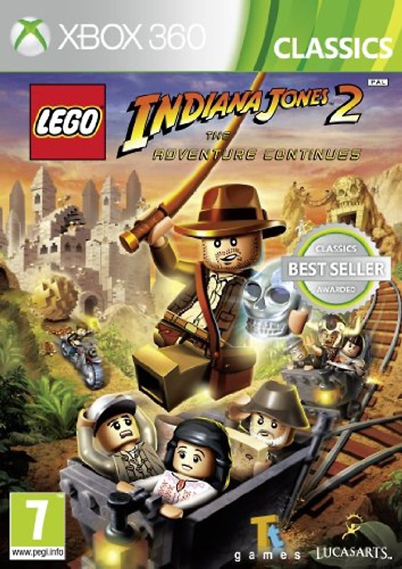 Lego Indiana Jones 2 XB360 UK Xbox 360