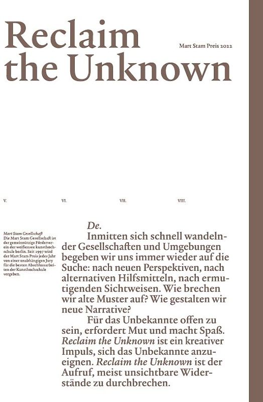 Mart Stam Preis 2022
