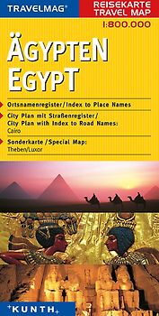 KUNTH Reisekarte Ägypten 1:800 000