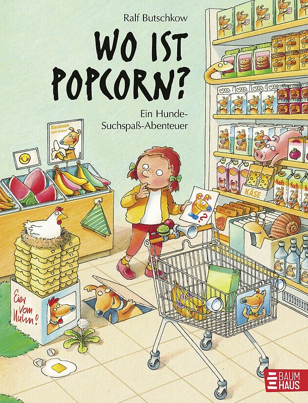 Wo ist Popcorn? Ein Hunde-Suchspaß-Abenteuer