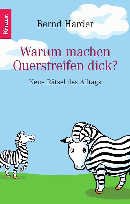Warum machen Querstreifen dick?