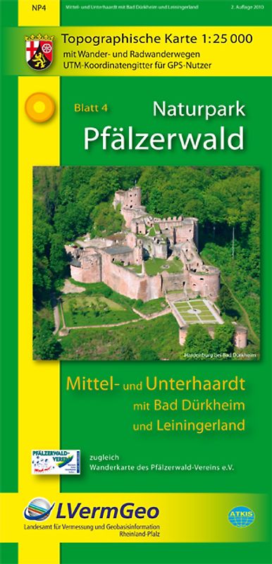 Naturpark Pfälzerwald /Mittel- und Unterhaardt mit Bad Dürkheim und Leiningerland