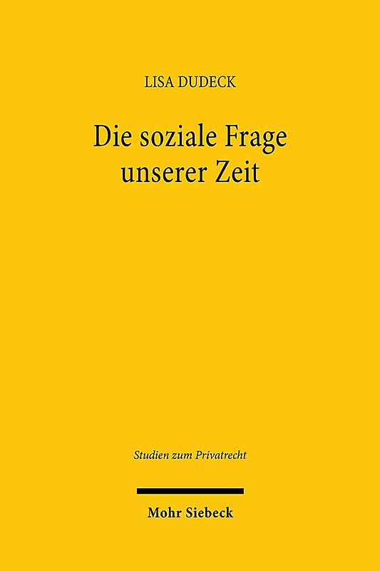 Die soziale Frage unserer Zeit