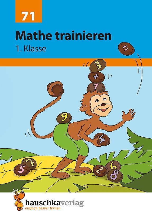 Mathe trainieren 1. Klasse, A5- Heft
