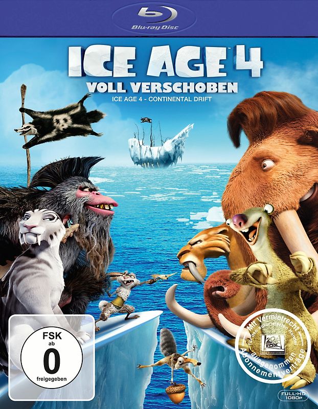 Ice Age 4 - Voll verschoben Blu-ray Disc