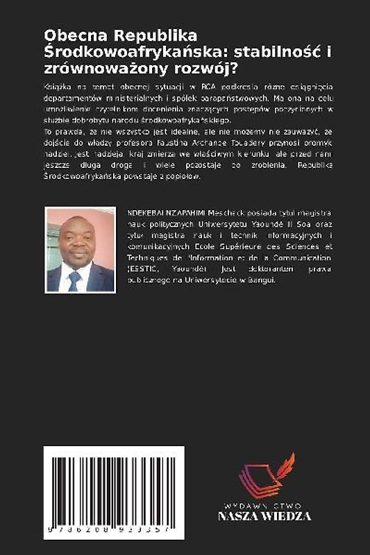 Obecna Republika ¿rodkowoafryka¿ska: stabilno¿¿ i zrównowa¿ony rozwój?
