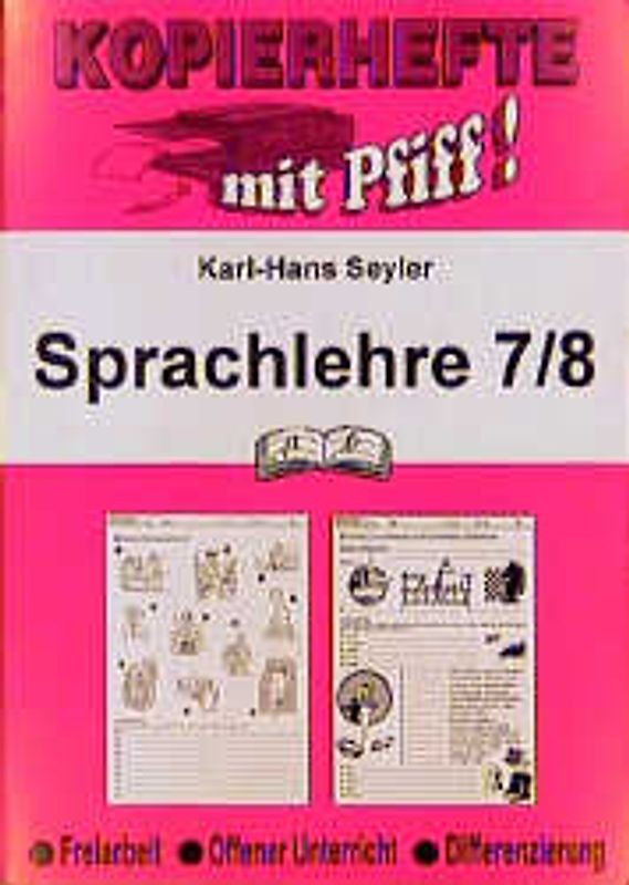 Sprachlehre 7./8. Jahrgangsstufe