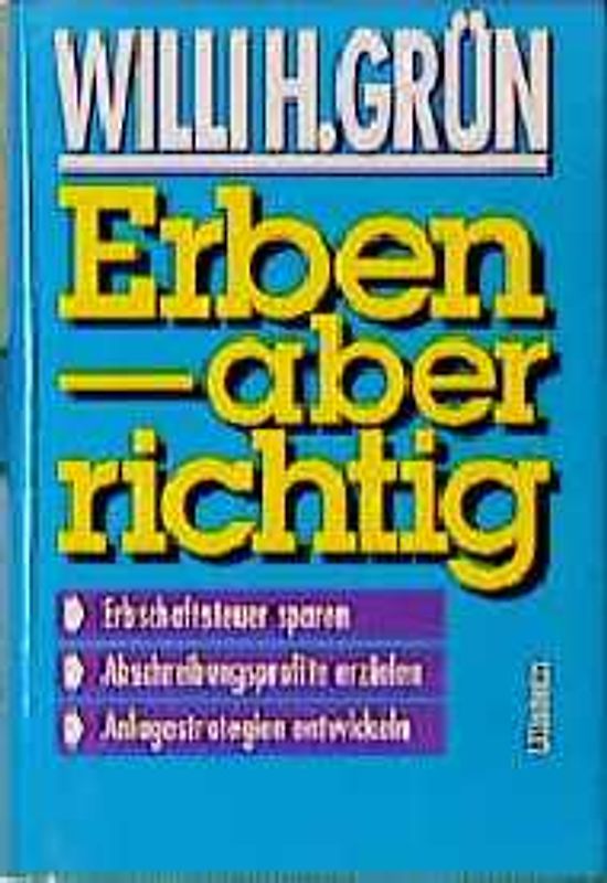 Erben - aber richtig. Es geht um Ihr Geld