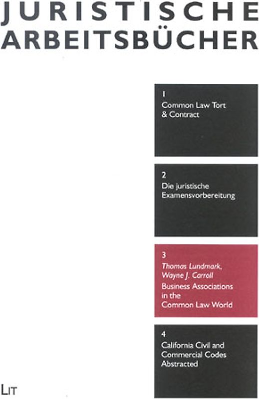 Business Associations in the Common Law World