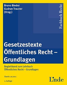 Gesetzestexte Öffentliches Recht - Grundlagen