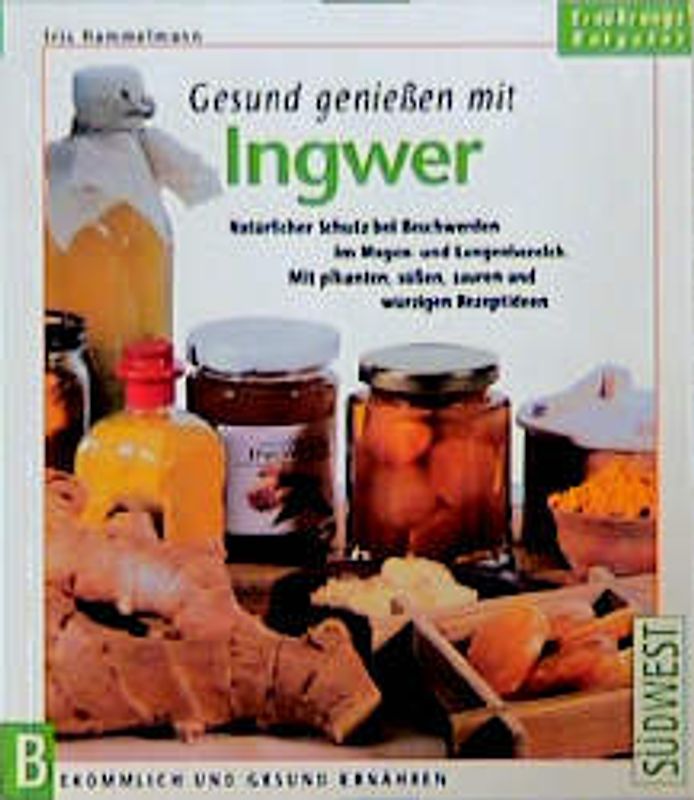 Gesund geniessen mit Ingwer. Natürlicher Schutz bei Beschwerden im Magen- und Lungenbereich. Mit pikanten, süssen, sauren und würzigen Rezeptideen