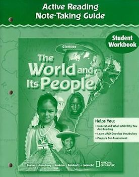 The World and Its People, Active Reading Note-Taking Guide, Student Workbook