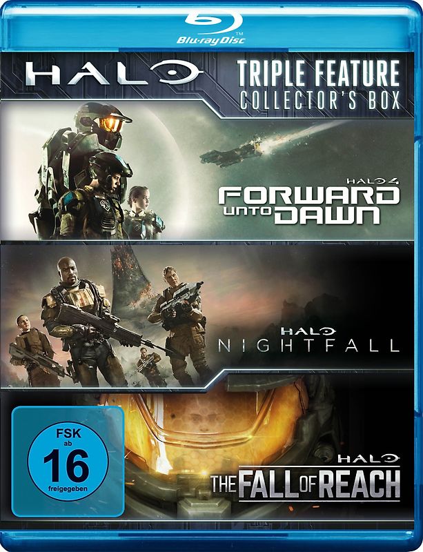Halo - Triple Feature Collector's Box [3 Discs] Blu-ray Disc