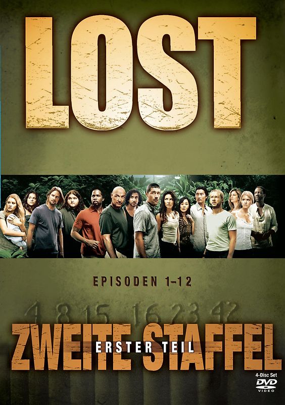Lost - Zweite Staffel, Erster Teil [Episoden 1-12] DVD