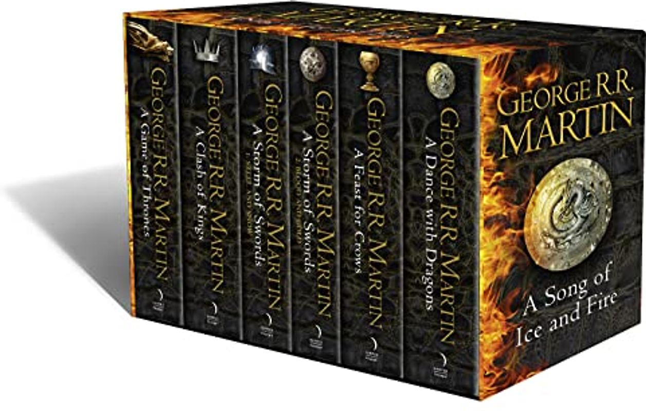A Song of Ice and Fire - Books 1-6 - George R. R. Martin [6 Books; Paperback]