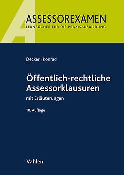 Öffentlich-rechtliche Assessorklausuren