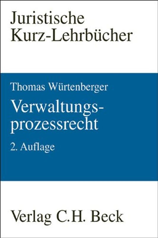 Verwaltungsprozessrecht