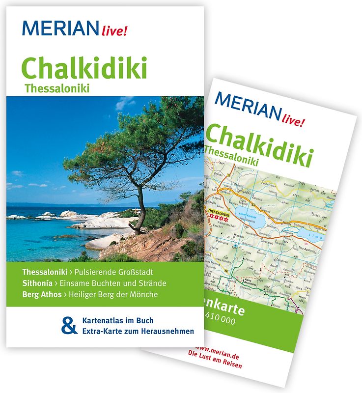 MERIAN live! Reiseführer Chalkidiki Thessaloniki