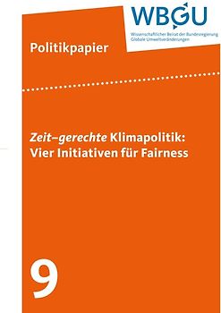 Zeit–gerechte Klimapolitik: Vier Initiativen für Fairness