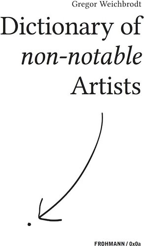 Dictionary of non-notable Artists