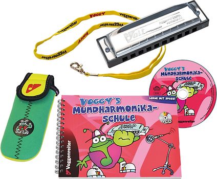 Voggy's Mundharmonika-Set