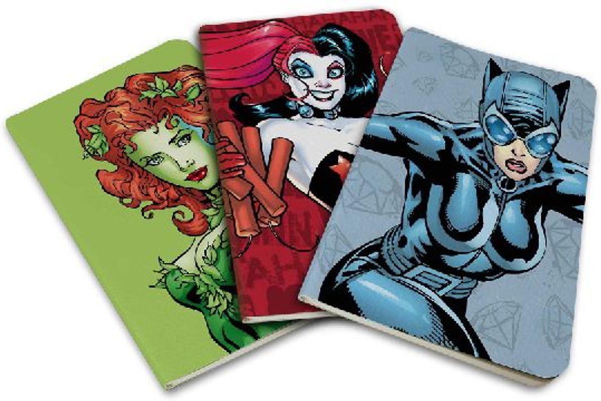 DC Comics: Sirens Pocket Notebook Collection (Set of 3)