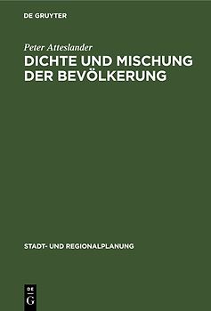 Dichte und Mischung der Bevölkerung