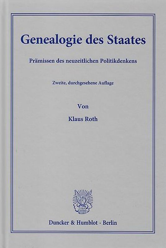 Genealogie des Staates.