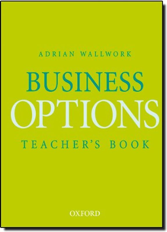 Business Options: Teacher's Book
