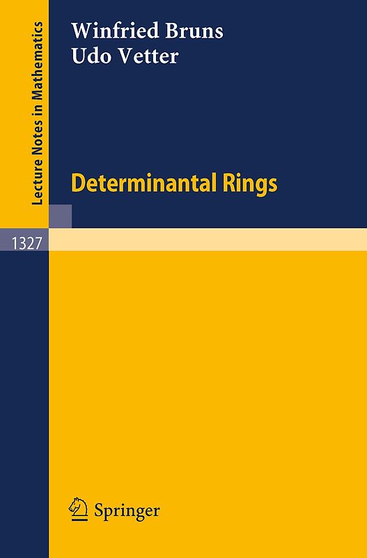Determinantal Rings