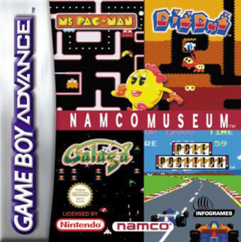 Namco Museum Nintendo Game Boy Advance