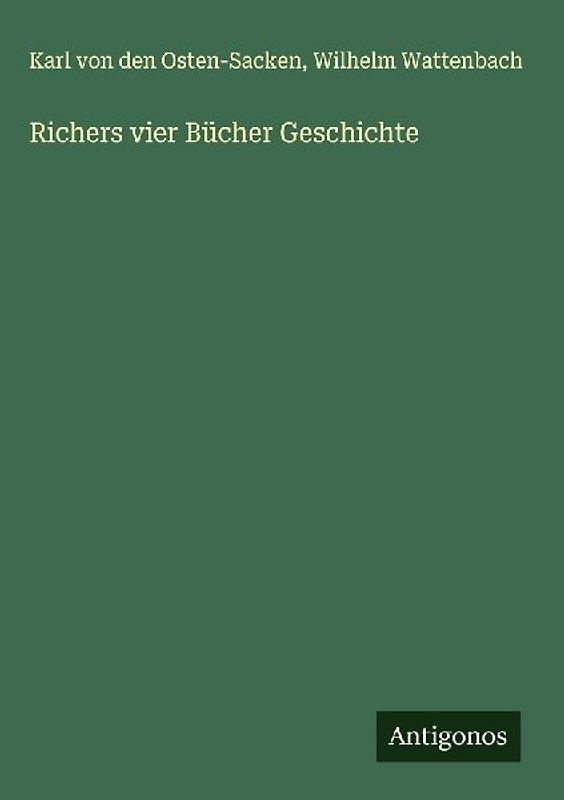 Richers vier Bücher Geschichte