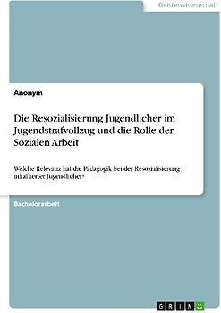 Die Resozialisierung Jugendlicher im Jugendstrafvollzug und die Rolle der Sozialen Arbeit