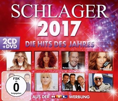 Various - Schlager 2017 [2 CDs inkl. DVD]