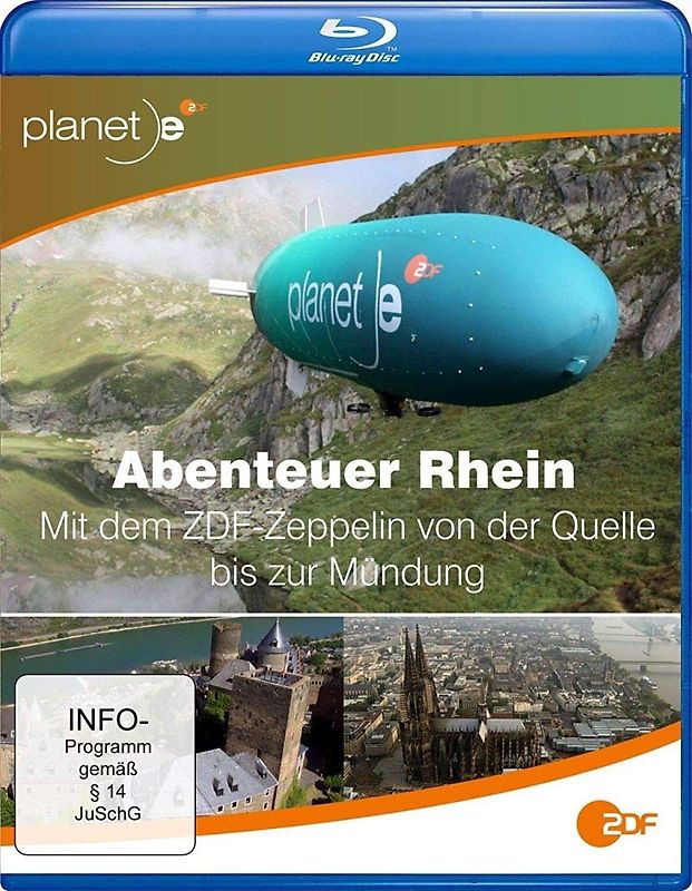 Abenteuer Rhein - Mit dem ZDF-Zeppelin von der Quelle bis zur Mündung Blu-ray Disc