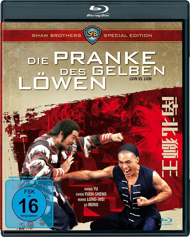 Die Pranke des gelben Löwen Blu-ray Disc