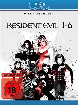 Resident Evil 1-6 [6 Discs] Blu-ray Disc