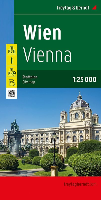 Wien, Stadtplan 1:25.000, freytag & berndt