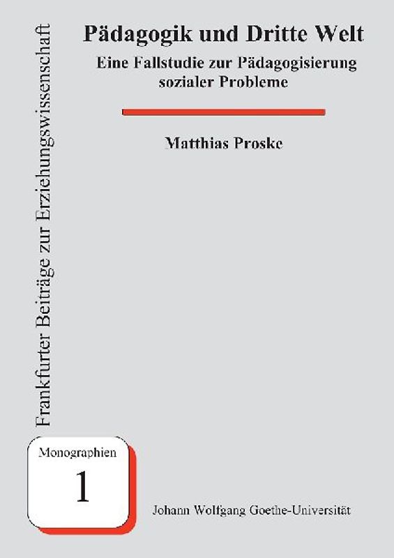 Pädagogik und Dritte Welt