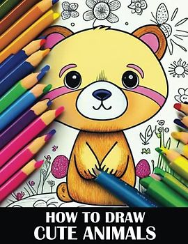 How to Draw Cute Animals:: A Step-by-Step Guide for Kids