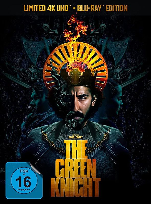 The Green Knight [Limitertes Mediabook, Inkl. Blu-ray] 4K Ultra HD Blu-ray