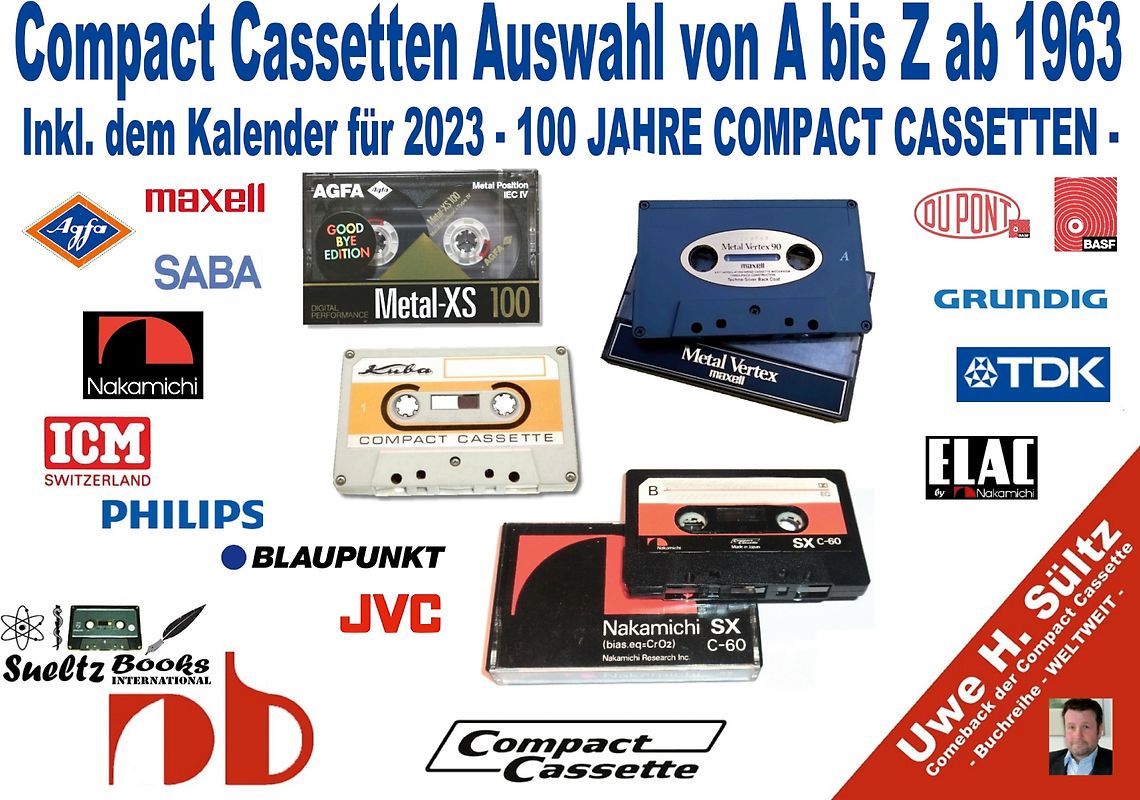 Compact Cassetten Auswahl von A bis Z ab 1963